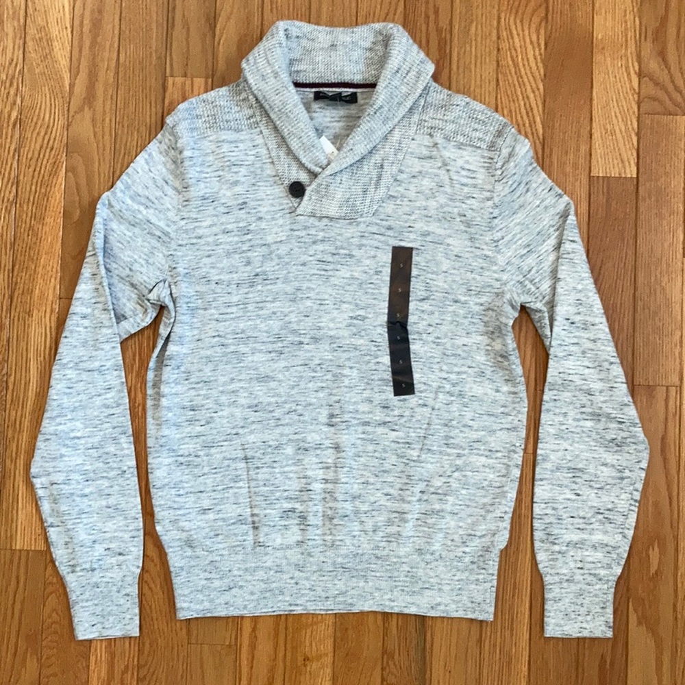 Banana Republic. Grey sweater pull over.